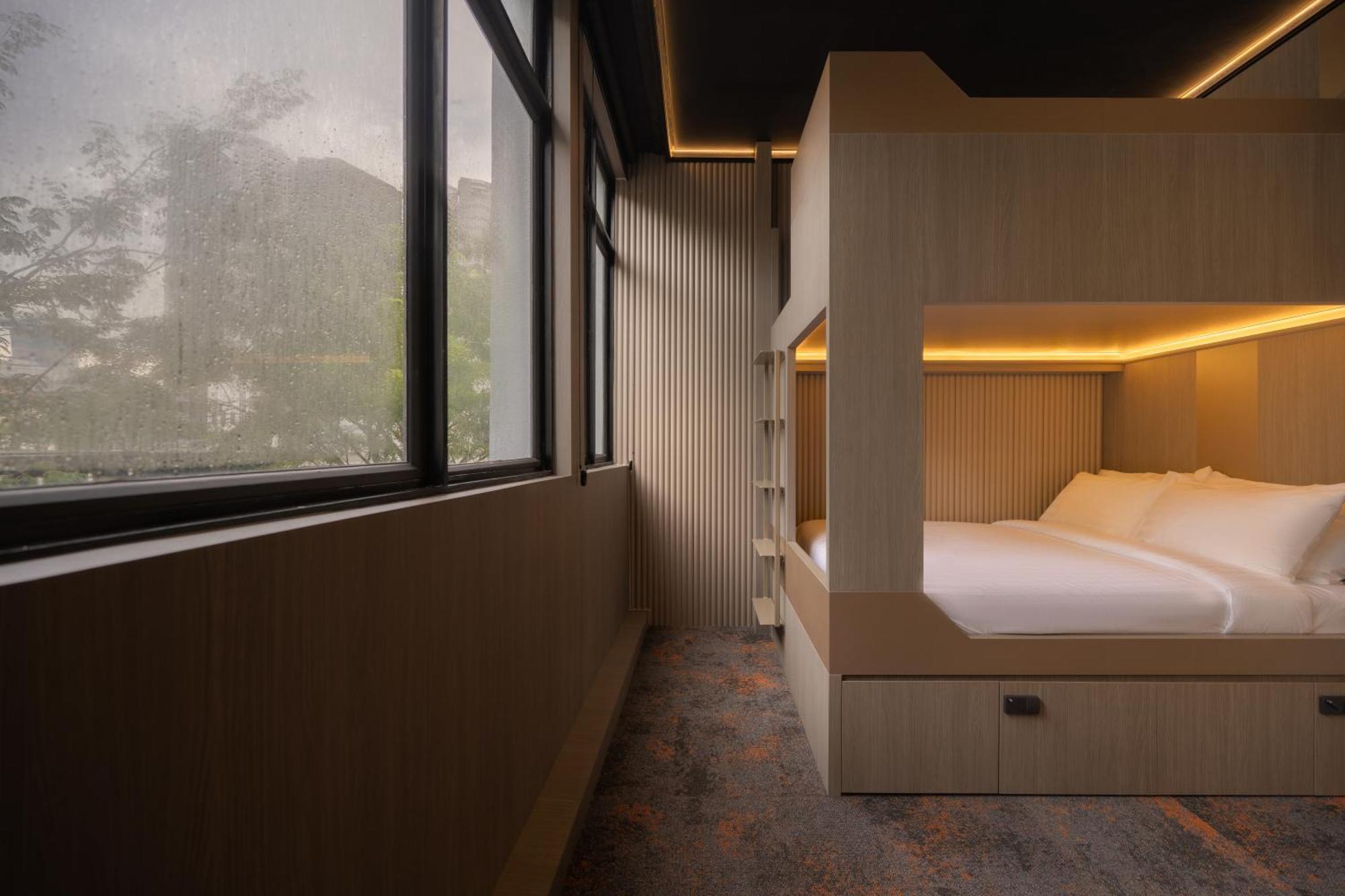 Cube Social Boutique Capsule Hotel At Boat Quay Singapore Eksteriør bilde
