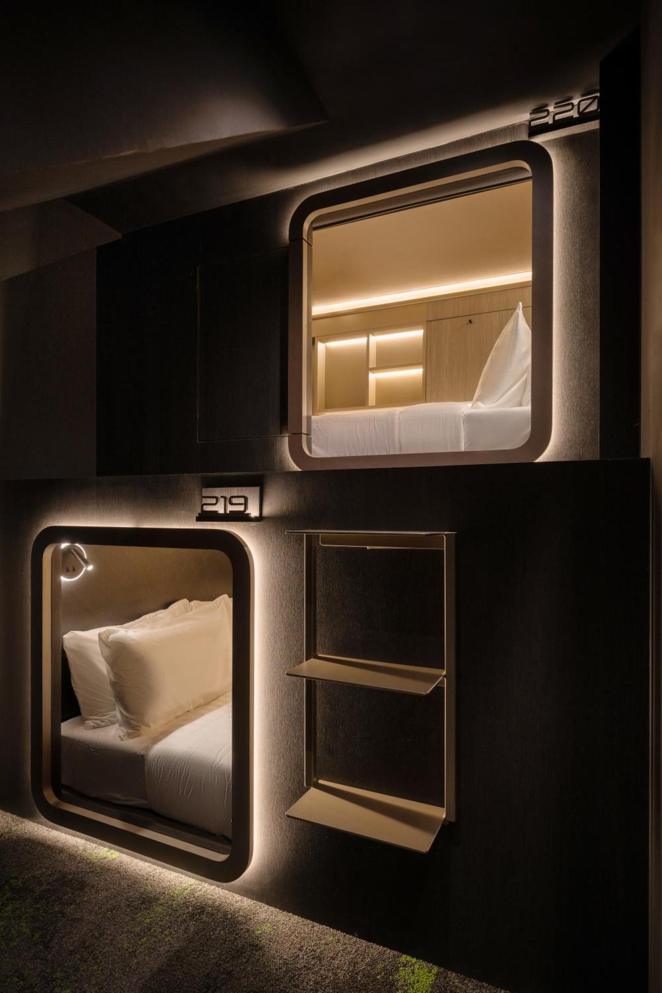 Cube Social Boutique Capsule Hotel At Boat Quay Singapore Eksteriør bilde
