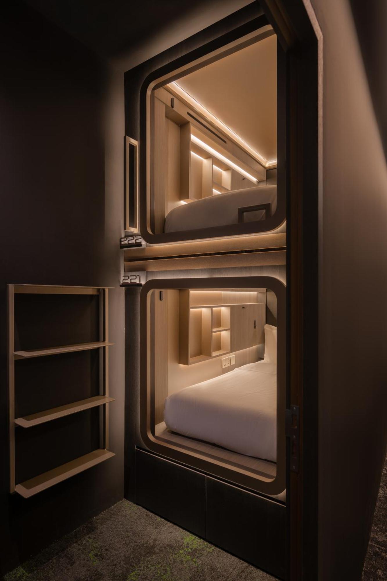 Cube Social Boutique Capsule Hotel At Boat Quay Singapore Eksteriør bilde